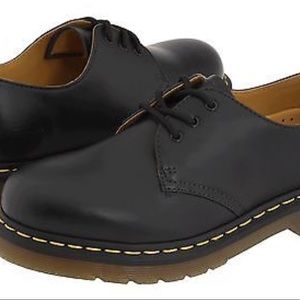 COPY - Dr. Martens Brand New Men's 14 3-Eye Leather Oxford BLACK SMOOTH  US 14M…